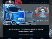 Tablet Screenshot of dieselpirate.com